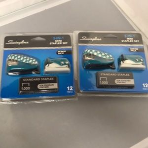 Swingline Bundle Mini Stapler Set Teal